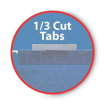 Smead® Color Hanging Folders With 1-3 Cut Tabs, Letter Size, 1-3-cut Tab, Assorted, 25-box freeshipping - TVN Wholesale